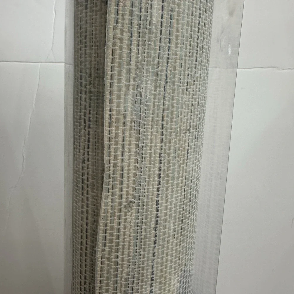 PARTIAL Scott Living Self-Adhesive Wallpaper Artisan Weave Graphite 20.5